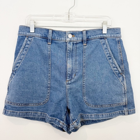 Madewell Pants - Madewell The Perfect Vintage Fatigue Jean Short Tencel Denim Edition Size 29